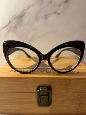 Black Cat Eye Women's Glasses